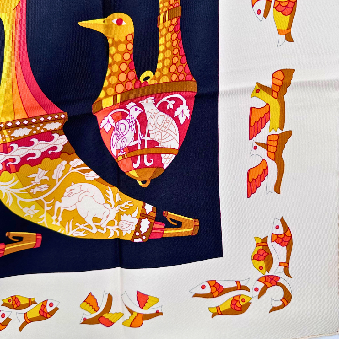 Hermes Rhytons Scarf