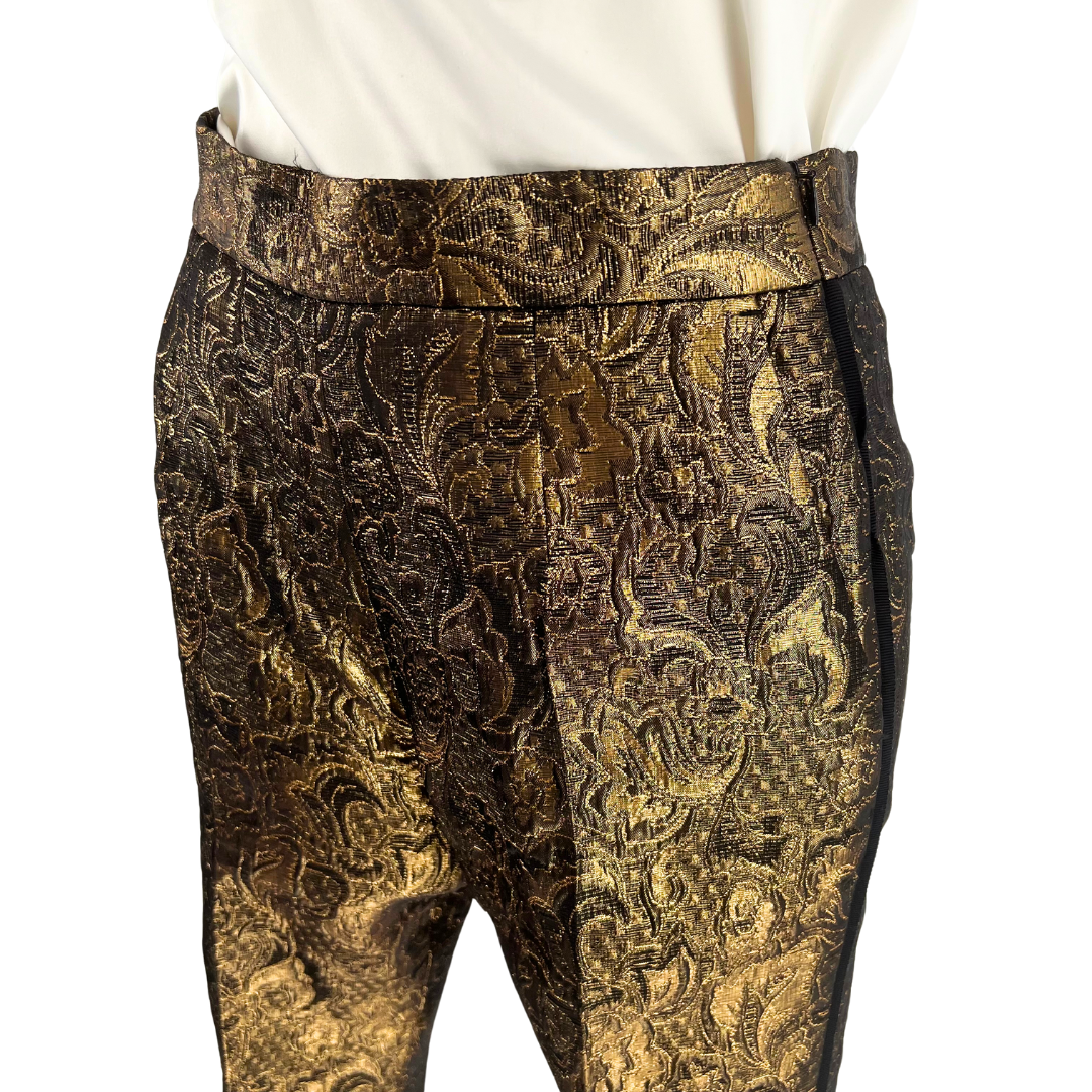 Sandro Black/Gold Pants