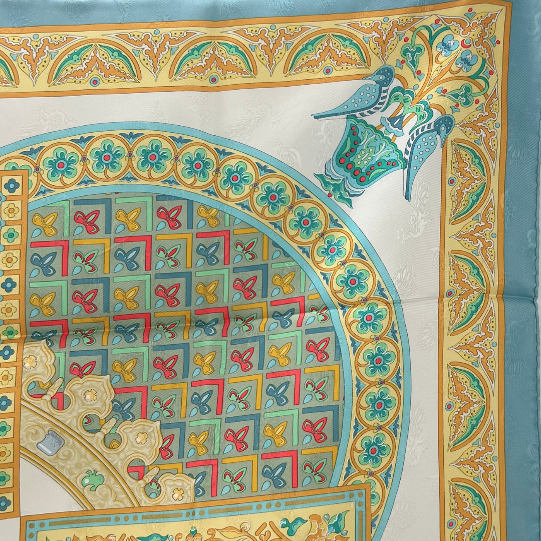 Hermes Ciels Byzantins Scarf