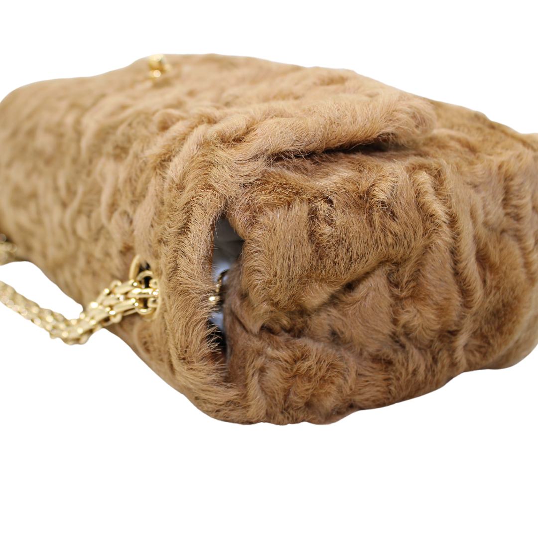 Chanel Persian Lamb Single Flap Bag