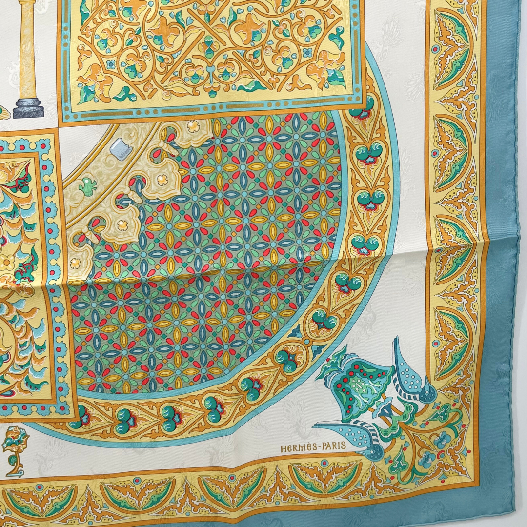 Hermes Ciels Byzantins Scarf