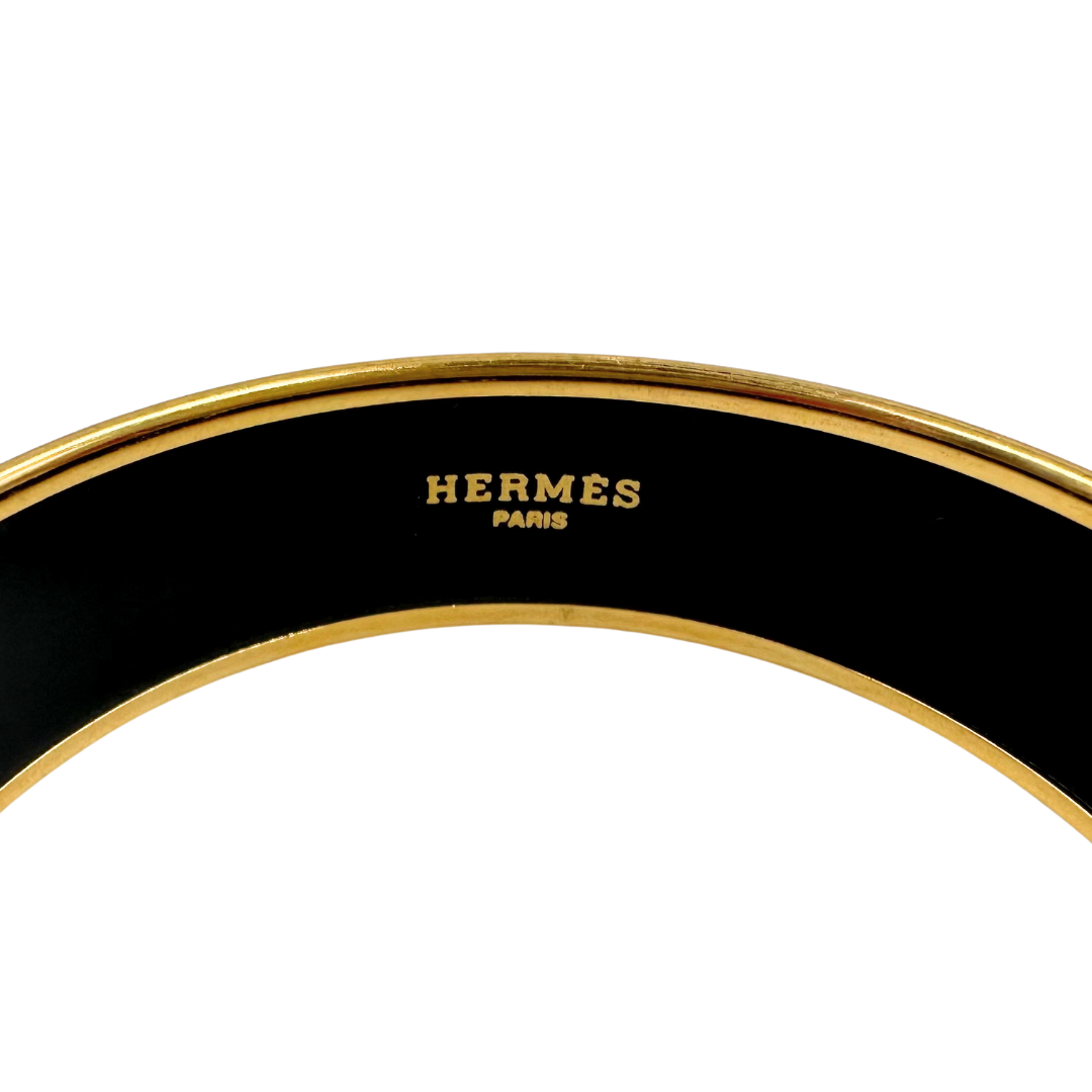 Hermes Enamel GM Medal Cloisonne Bangle