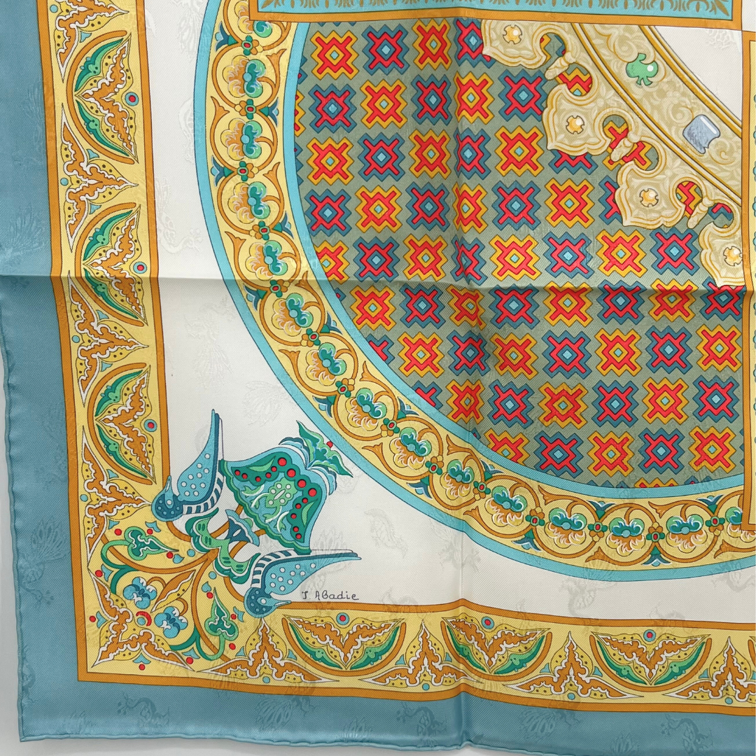 Hermes Ciels Byzantins Scarf