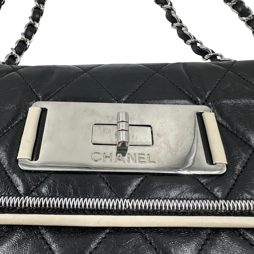 Chanel East West Mademoiselle Flap Bag