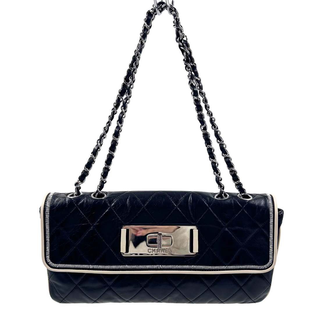 Chanel East West Mademoiselle Flap Bag