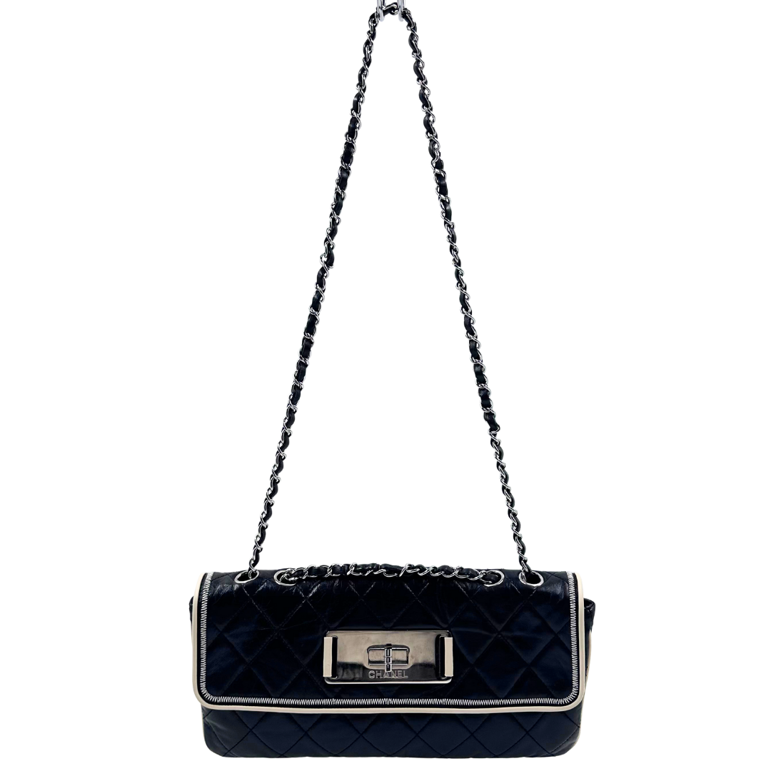 Chanel East West Mademoiselle Flap Bag