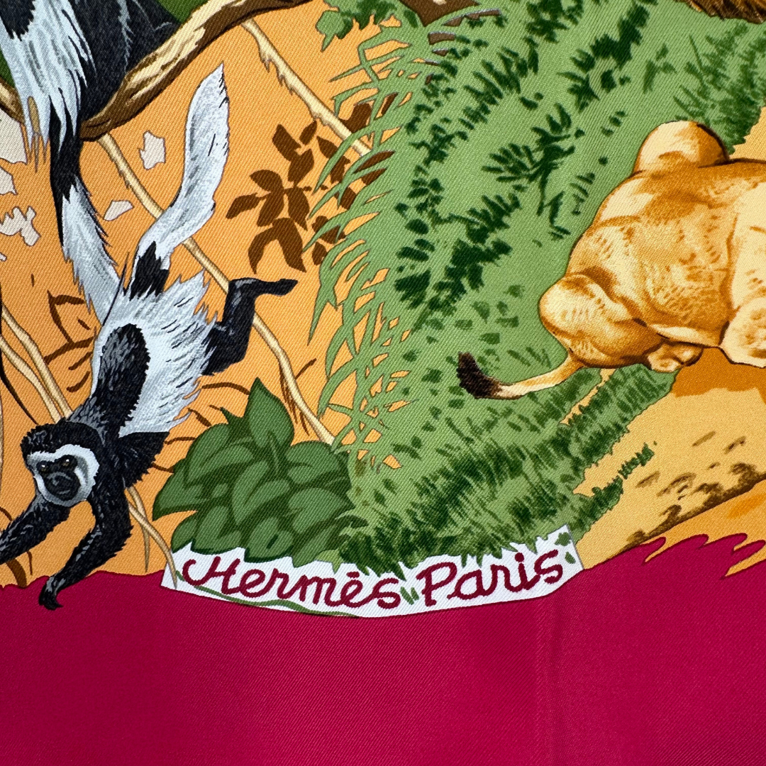 Africa Hermes Scarf by Robert Dallet