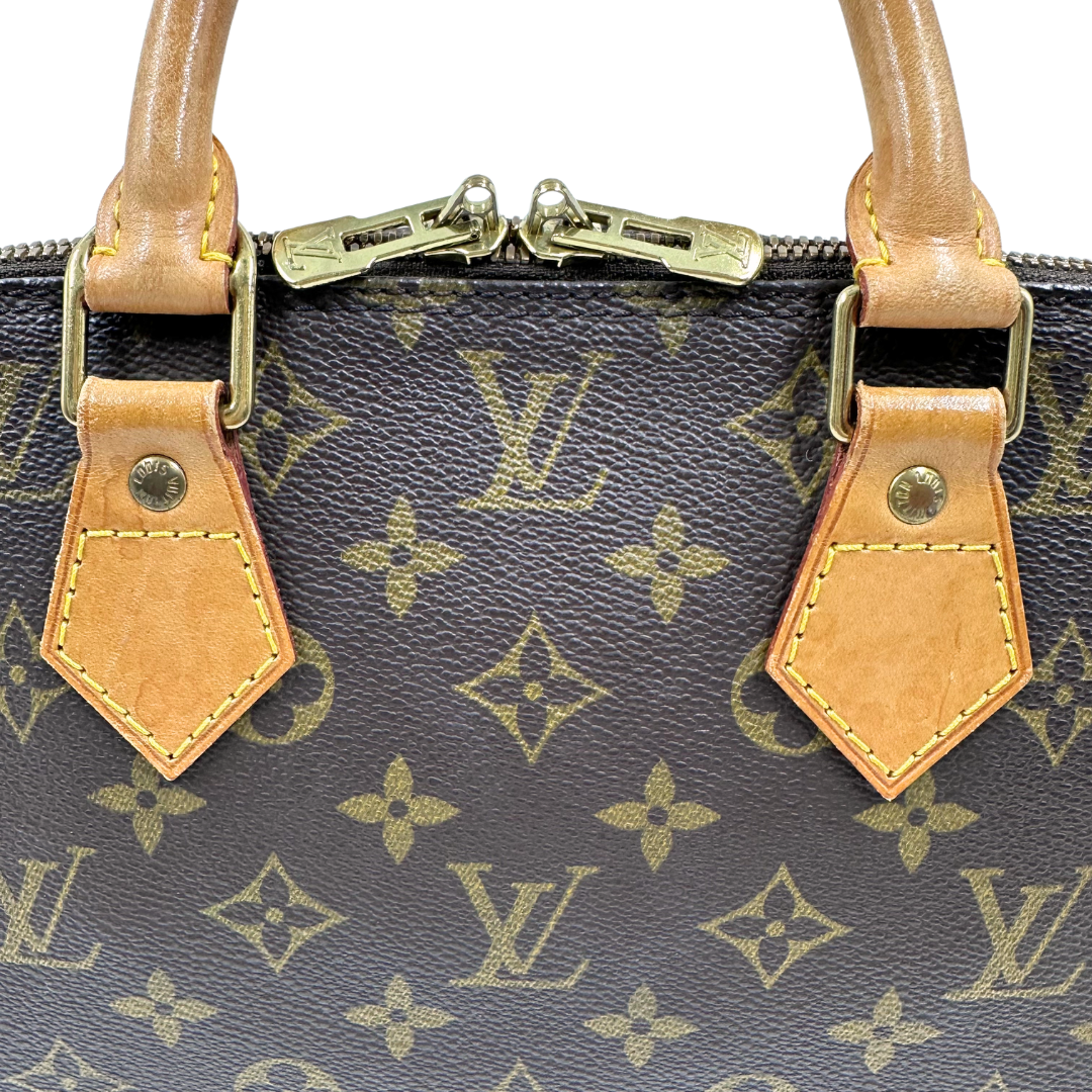 Louis Vuitton Alma MM Top Handle Bag