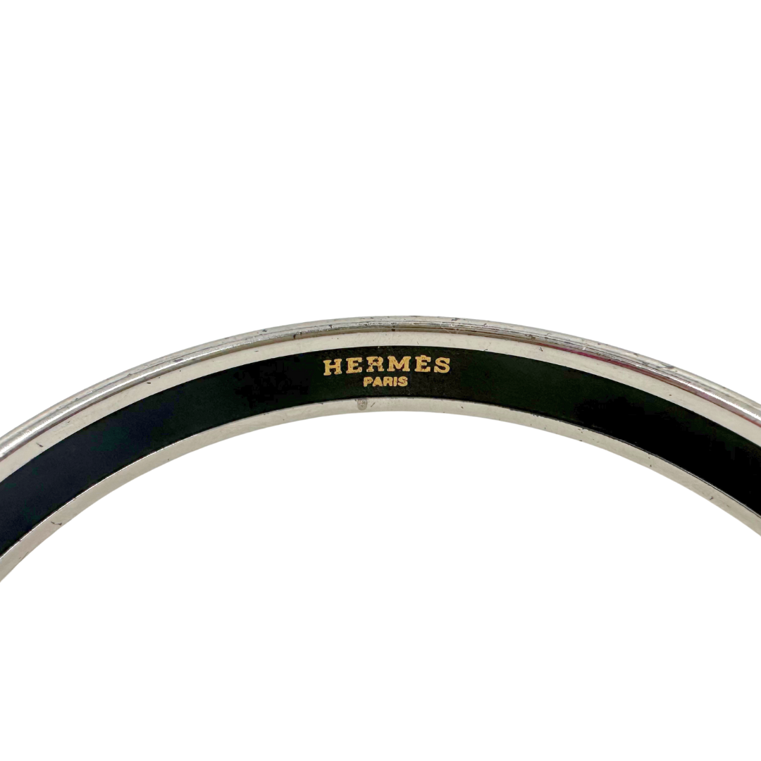 Hermes Emaille PM Narrow Cloisonne Bangle