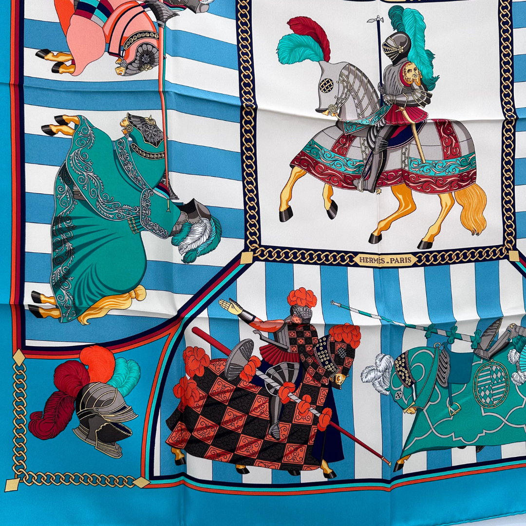 Hermes Chocs En Plumes Scarf