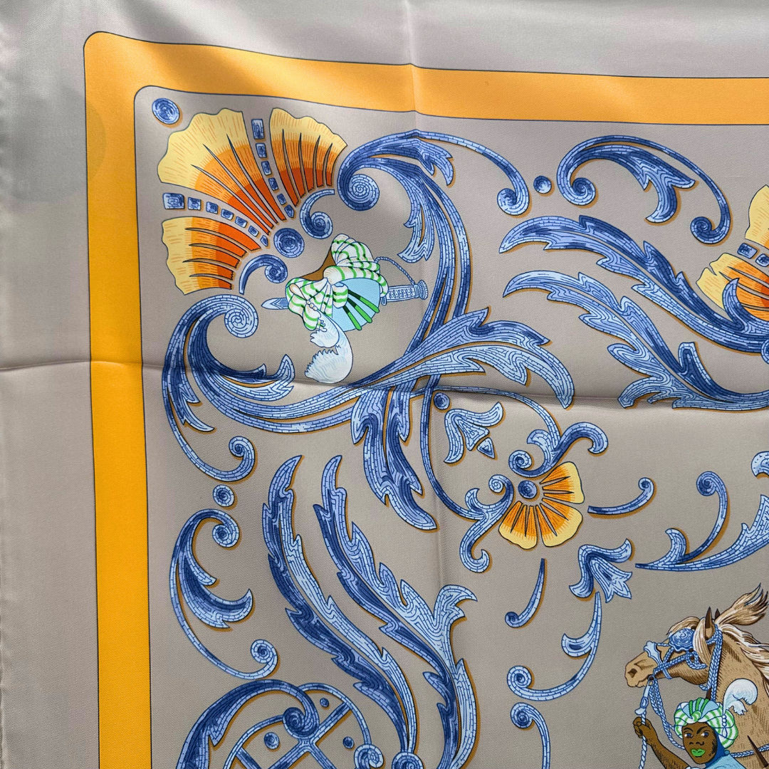 Cheval Turc Hermes Scarf by Vauzelles