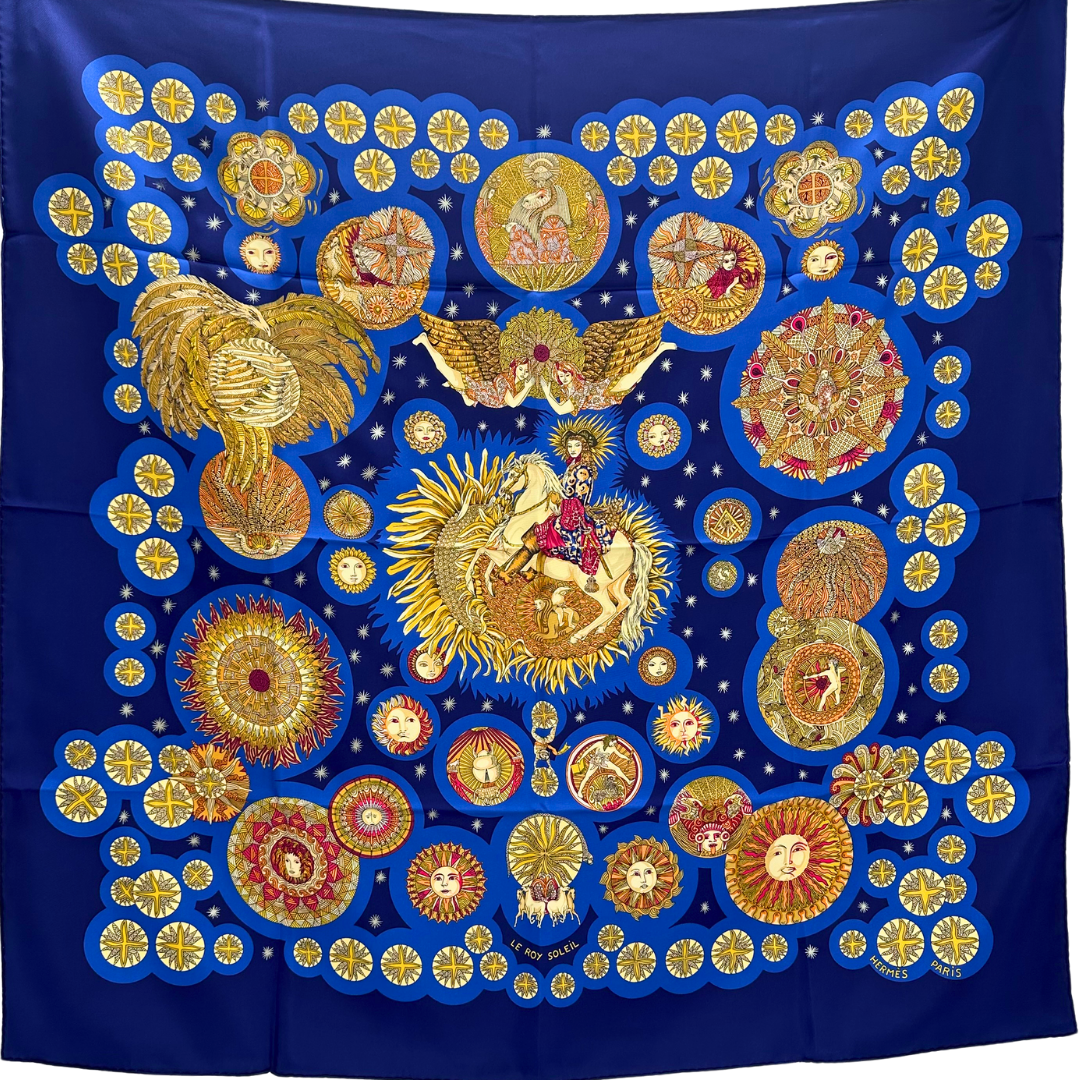 Le Roy Soleil Hermes Scarf by Annie Faivre