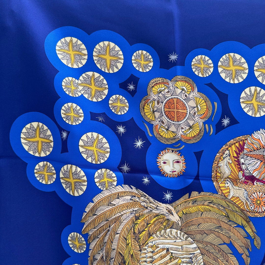 Le Roy Soleil Hermes Scarf by Annie Faivre