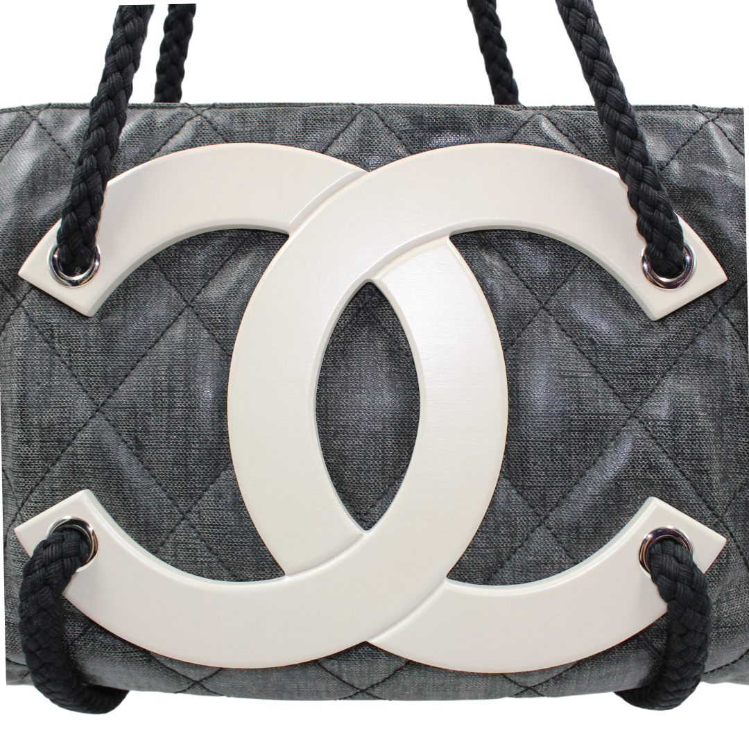 Chanel Cruise Yacht Nautical Beach Tote