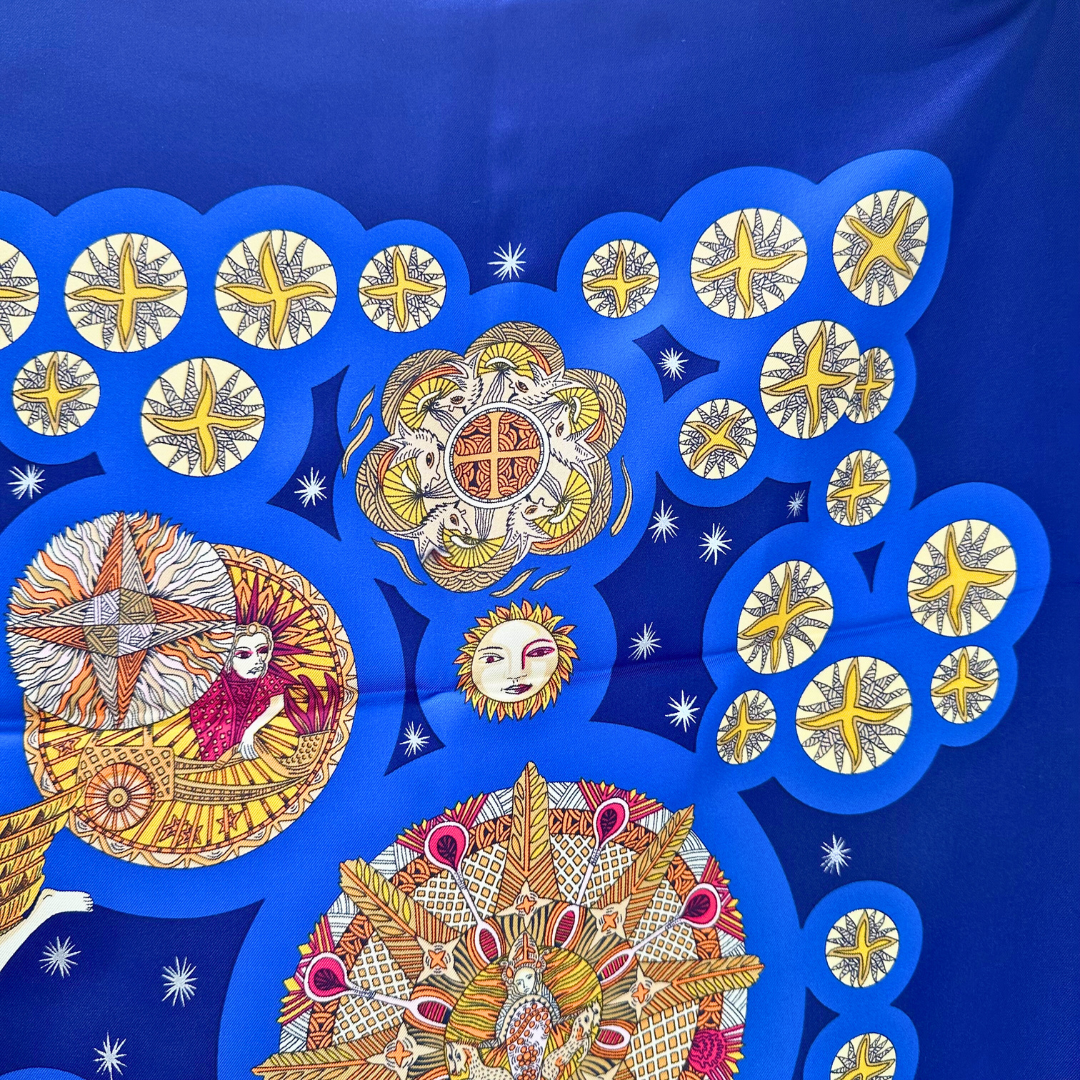 Le Roy Soleil Hermes Scarf by Annie Faivre