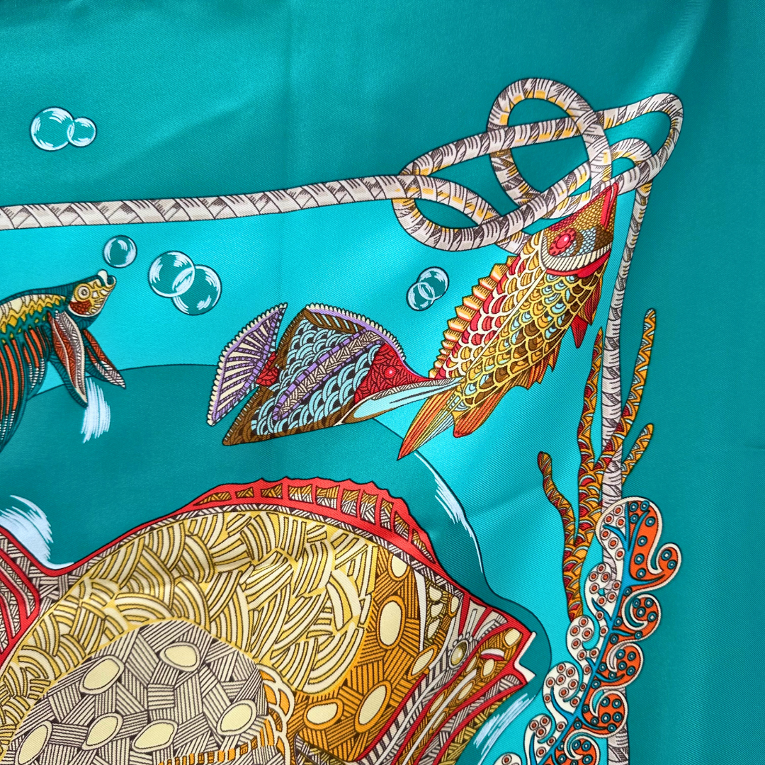 Grands Fonds Hermes Scarf by Annie Faivre