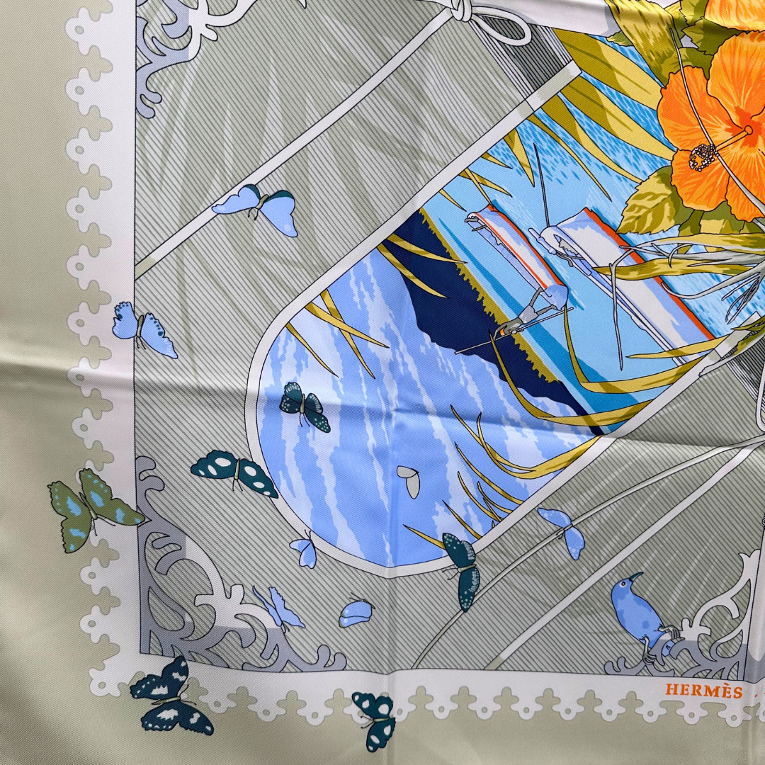 Varangues Hermes Silk Scarf By Dimitri Rybaltchenko