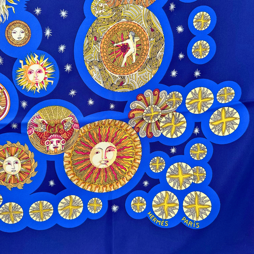 Le Roy Soleil Hermes Scarf by Annie Faivre