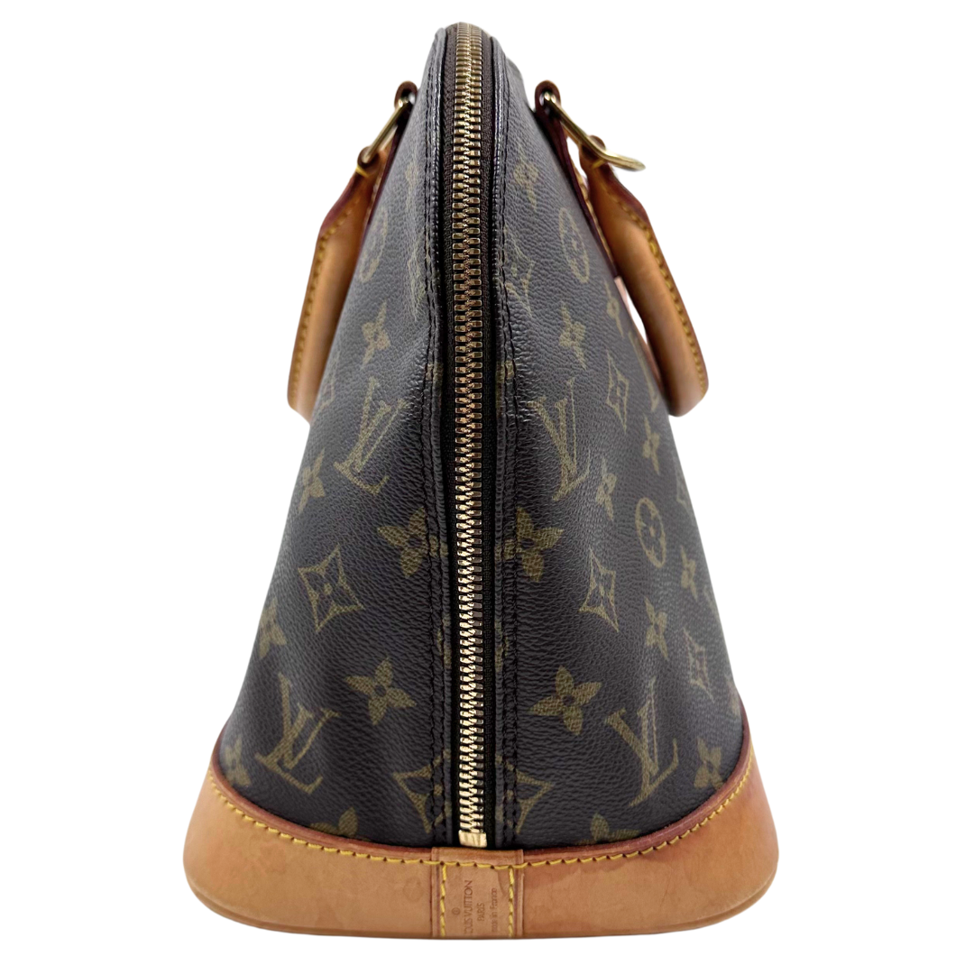 Louis Vuitton Alma MM Top Handle Bag