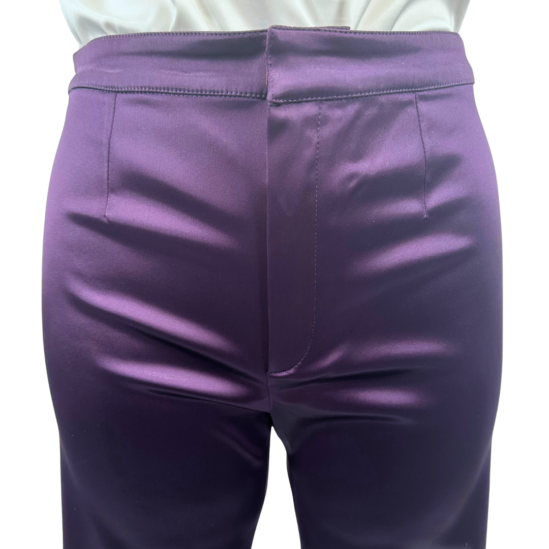 Herve Leger Eggplant Pants