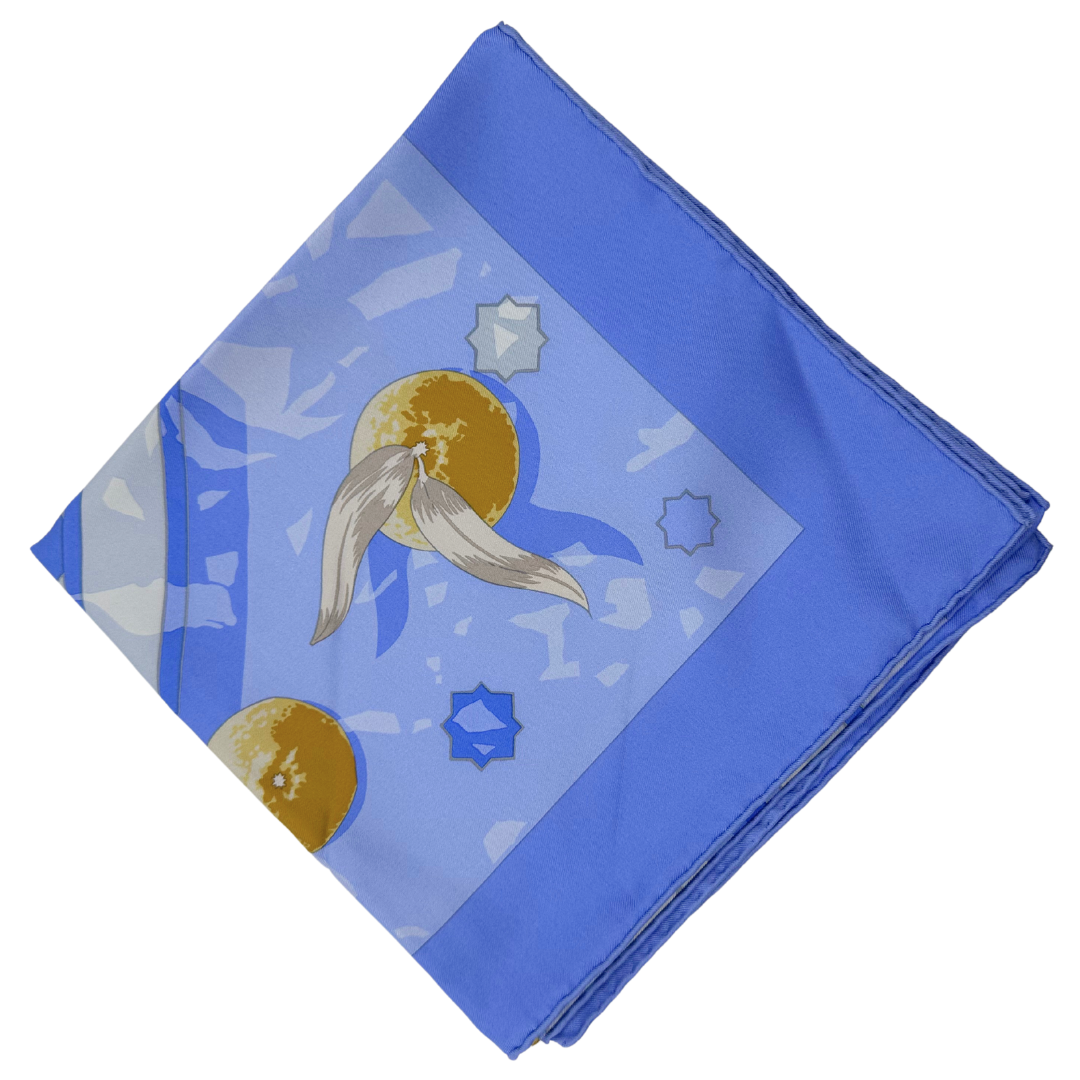 Sous les Orangers Hermes Scarf by Dimitri Rybaltchenko